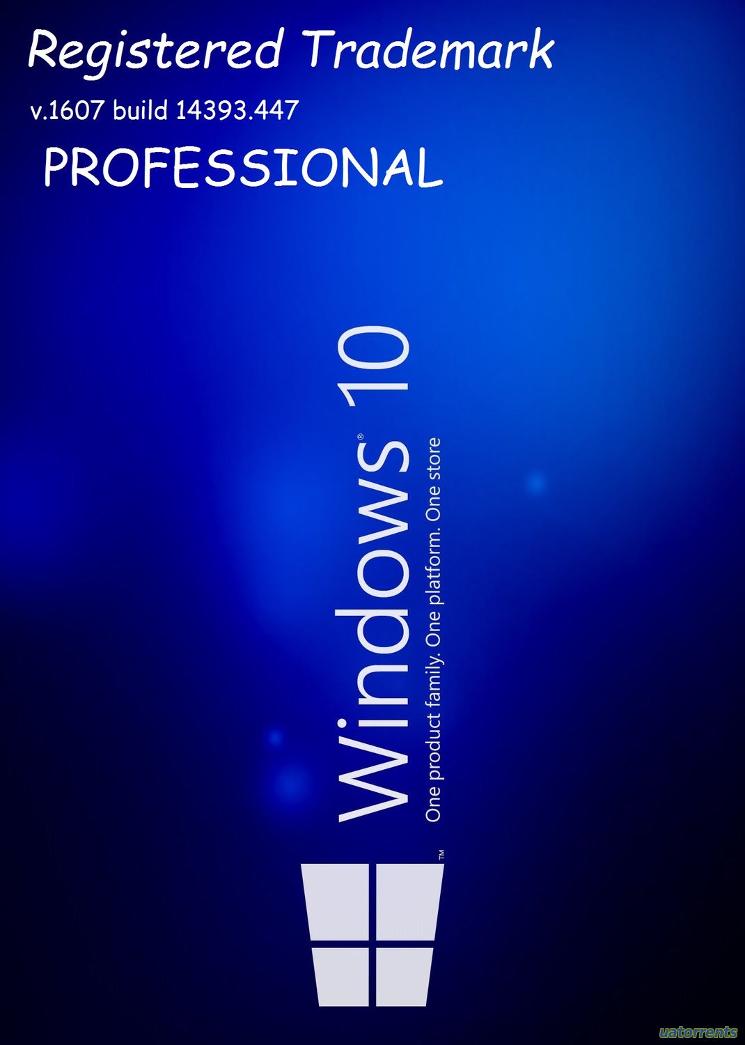 Скачать Windows 10 Pro Registered Trademark v1607 14393.447 update 29.11.16 Торрент