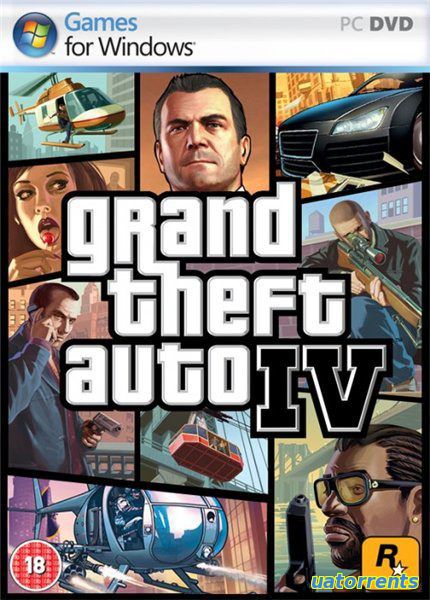 Скачать GTA 4 / Grand Theft Auto IV - Complete Edition [v 1070-1120] (2010) [RUS] Торрент