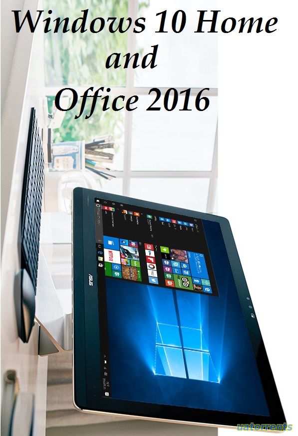 Скачать Windows 10 x64 Home v1607 and Office 2016 64Bit 13.12.2016 Торрент